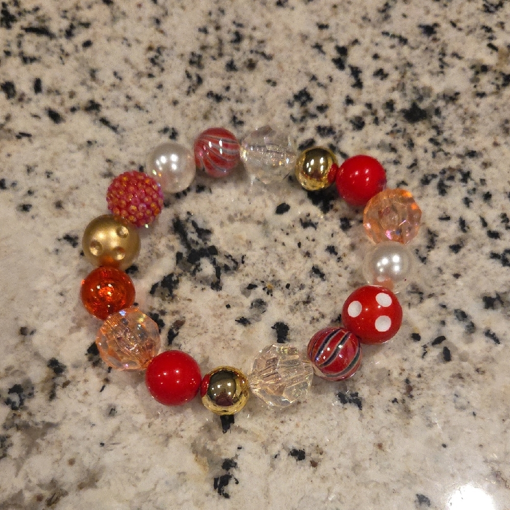 Colorful Beaded Dog Necklace